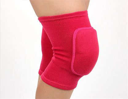 1Pair Knee Pads Fitness Dance Training Knee Protector Elastic Thickened Sponge Women Knee Brace Support For Arthritis Relief