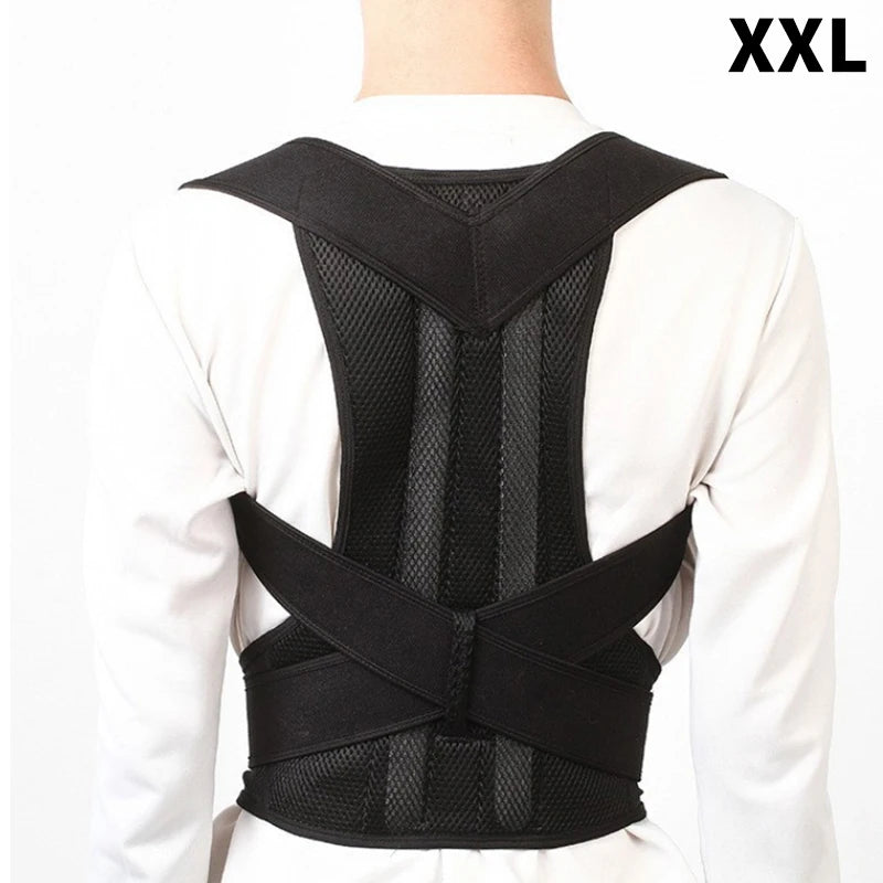 Posture Corrector for Men and Women Back Posture Brace Clavicle Support Stop Slouching and Hunching Adjustable Back Trainer