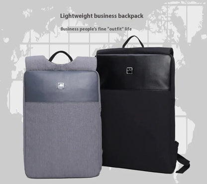 Men's 14/15 Inch Laptop Backpack Slim Casual Computer Backpack Ultra Light Waterproof Bag Suitable for Business