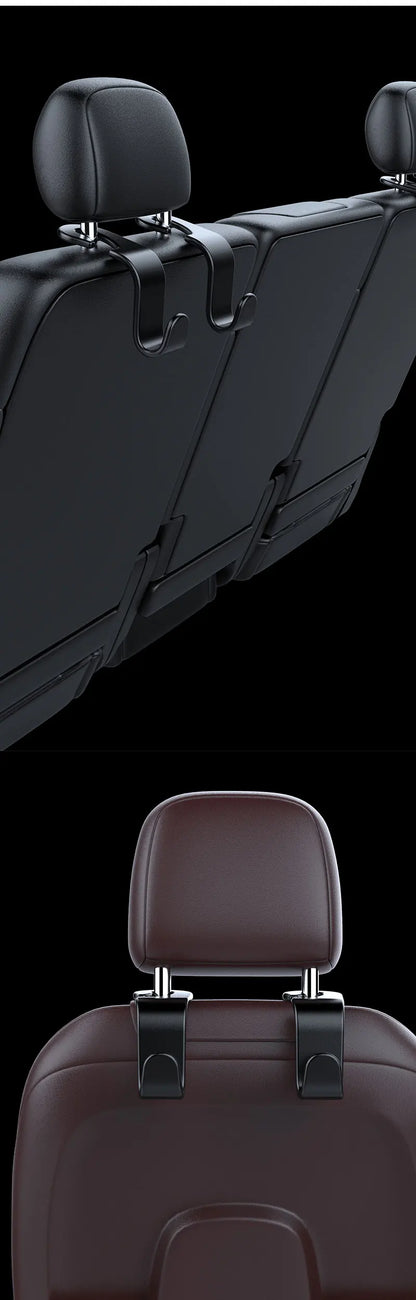 Seat Back Headrest Purse Hanging Hook Car Hanger Storage Baby Accessories Round Head Shape Car Hook