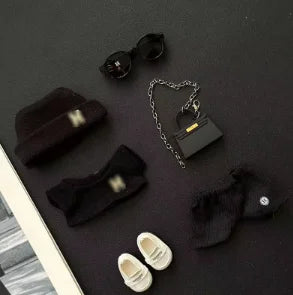 Labubu 17cm Doll Outfits Luxury Vinyl Doll Clothes 1st & 2nd Generation Compatible Delicate Baby Toy Accessories Kids Fashion