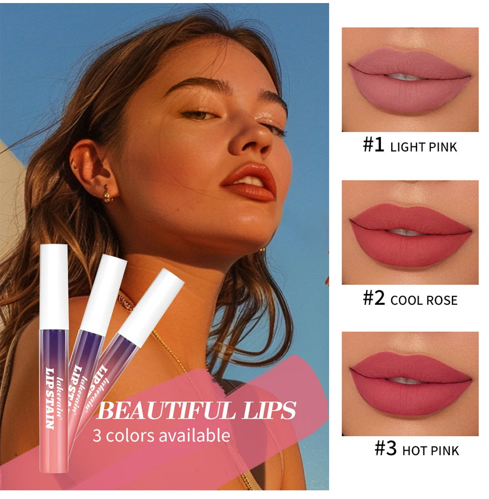 Lip Stain Peel Off and Reveal Long Lasting Waterproof Pink Lip Tint Transfer Proof Natural Lip Stain