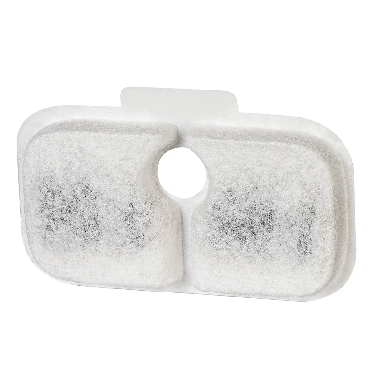 PLWF005 Cat Water Fountain Filters For Dockstream PLWF115 PLWF105, 12 Filters 12 Sponges, Pet Water Fountain Vertical Filtration