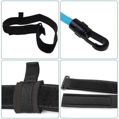 Swimming Belts Stationary Swim Trainer Swim in Place Resistance Bands Swimming Elastic Rope