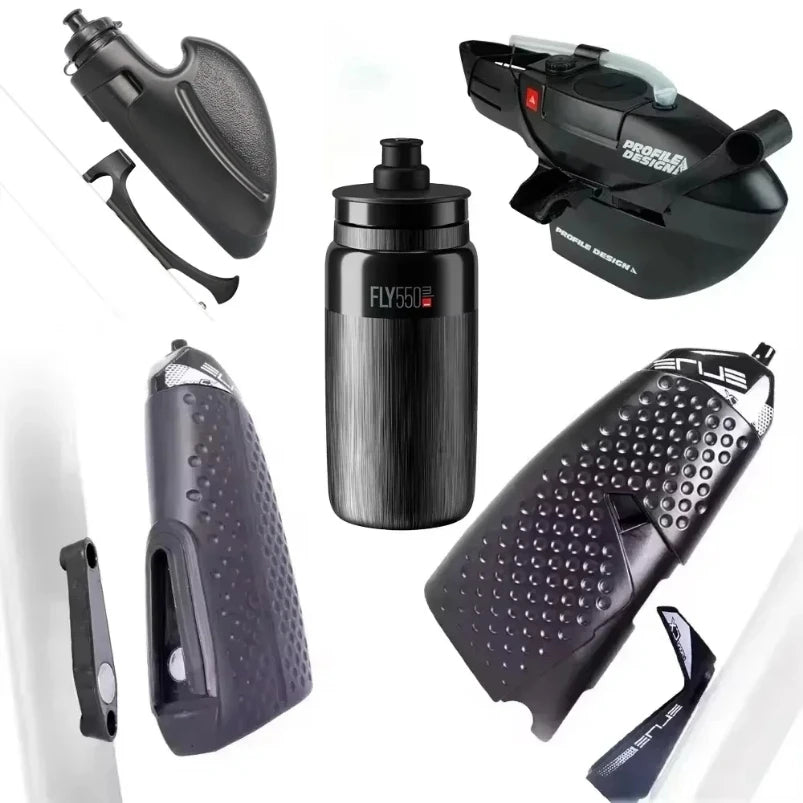 Cycling Bottle Hands-Free Mounted Hydration Profile Design Magnetic  aero Squeeze Fitness Cycling Bottle Triathlon Water Bottle