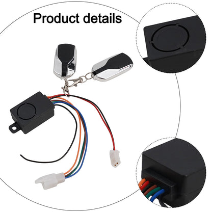 36V-72V Electric Bicycle Smart Alarm Anti-Theft Lock Waterproof Dustproof Remote Control Lock Ebike New