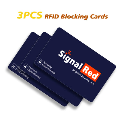 1Pc RFID Blocking Cards Contactless NFC Debit Credit Card Passport Protector Blocker Set Smart Anti-theft Design Perfectly Fits