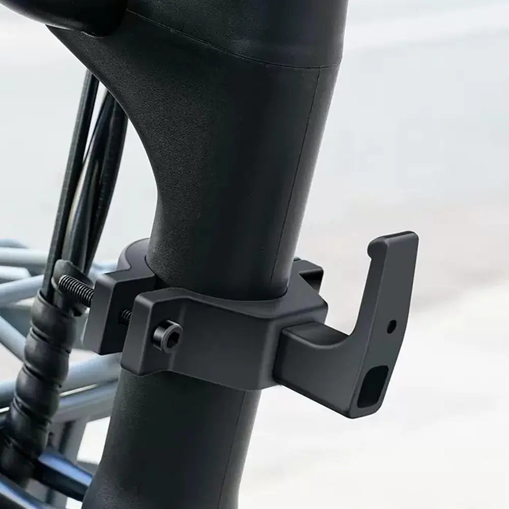 Bicycle Front Hanging Hook Free Punch Sturdy Tube Storage Hook Holder Rack Hanger for Electric Scooter Bike Motorcycle