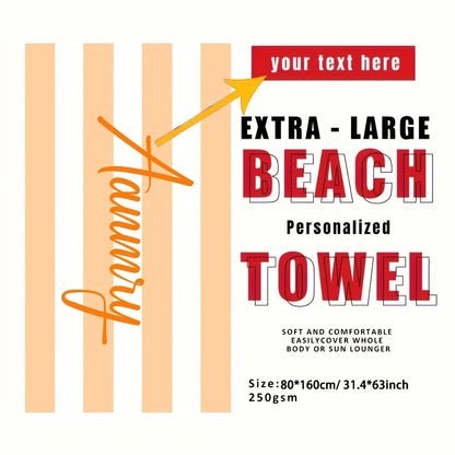 Custom Photo 3D Bath Beach Towel Funny Picture Customization Microfiber Outdoor Swimming Gifts Hotel Logo Bulk Orders Wholesale