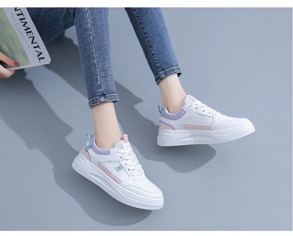 Fashion Women's Sneakers Platform Sports Shoes White running Sneakers Chunky Sneakers Shoes Tennis Female Basket