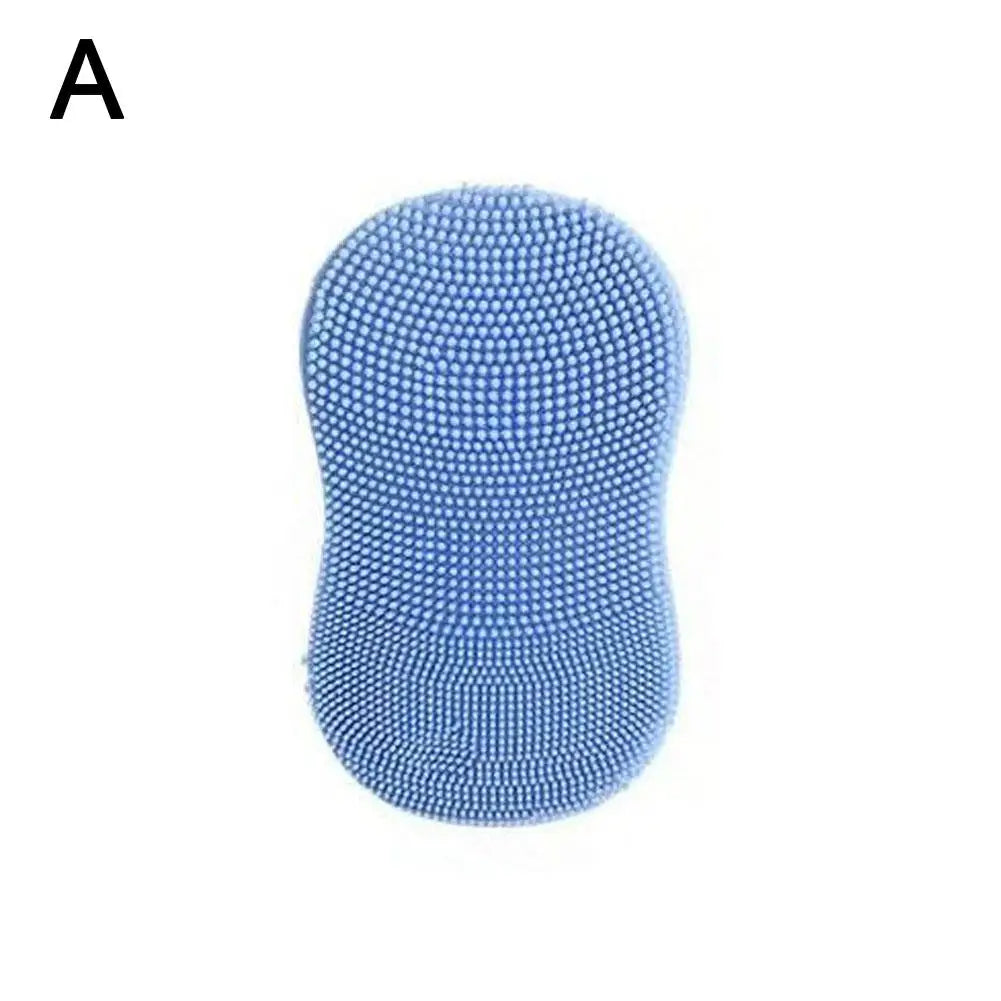 Facial Silicone Facial Cleansing Brush Handheld  Facial Deep Cleansing  Exfoliator Blackhead Pore Cleaner Skin Care TooL