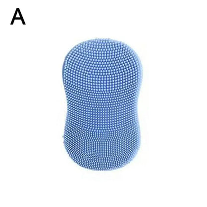 Facial Silicone Facial Cleansing Brush Handheld  Facial Deep Cleansing  Exfoliator Blackhead Pore Cleaner Skin Care TooL