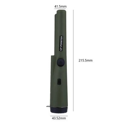 Metal Detector Professional Waterproof Handheld  Handheld  360° Scanning Unearthing Treasure Finder with High Sensitivity