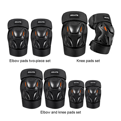 Adjustable Knee Protector Elbow Pads Motorcycle Motocross Outdoor Sport Riding Cycling Anti-fall Knee Pads Kneepad Brace Support