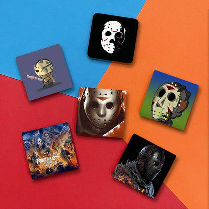 F-Friday The 13th Pattern Refrigerator Magnets Personalized Photo Refrigerator Magnets High-end Refrigerator Photo Magnets