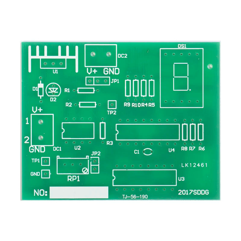 Electronic Electrician Counter Display Mounting Soldering Kit  Electronic Components Printed Circuit Board for Skills Practice