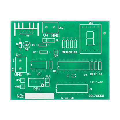 Electronic Electrician Counter Display Mounting Soldering Kit  Electronic Components Printed Circuit Board for Skills Practice