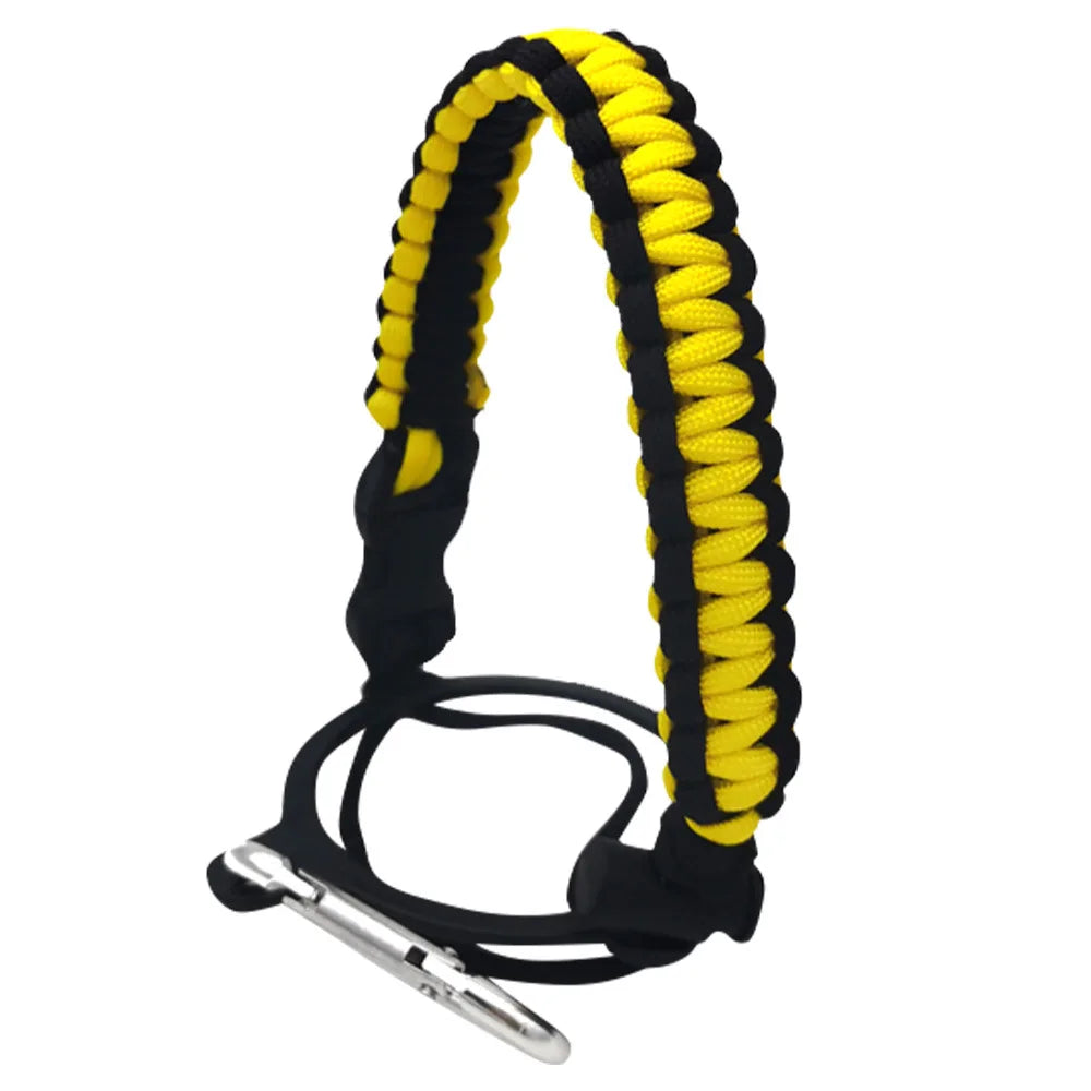 Water Bottle Holder With Strap Fits Wide Mouth Bottles Paracord Cup Handle  Durable Carrier Secure Accessories for Hydro Flask