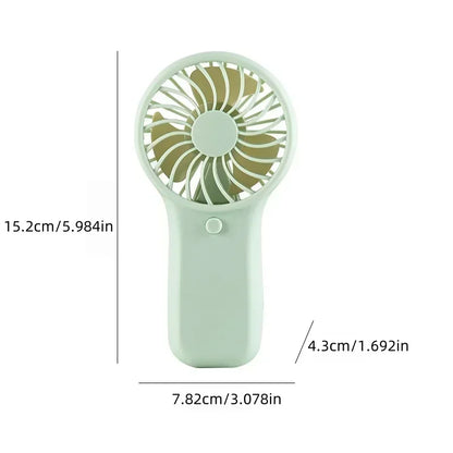 Portable Pocket Battery Fans Summer Mini Handheld Small Fans Suitable for Dormitory Outdoor Office Outdoor Travel Camping Use
