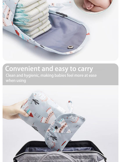 Waterproof Baby Nappy Storage Bag Nappy Bag Outdoor Portable Bag Nappy Bag Nappy Bag Mummy Bag