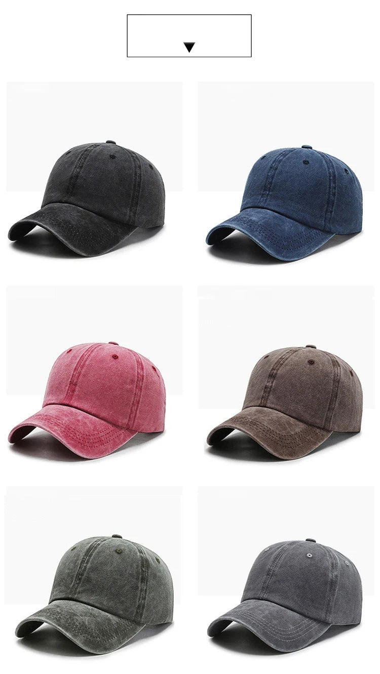 Fashion Solid Baseball Caps for Men Cap Streetwear Style Women Hat Snapback Casual Cap Hat Hip Hop Cap