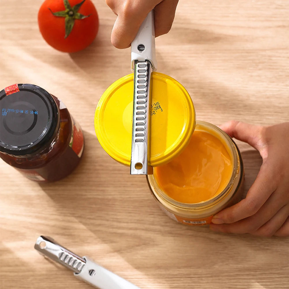 Multifunctional Can Jar Openers Adjustables Bottle Lid Opener Portable Beer Bottles Lid Removal Tool Kitchen Accessories