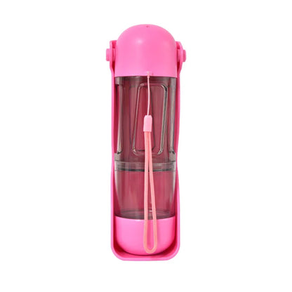 Collapsible Portable Dog Travel Water Bottle Bowl Dispenser with Food Container Waste Bag for Dogs Walking Traveling