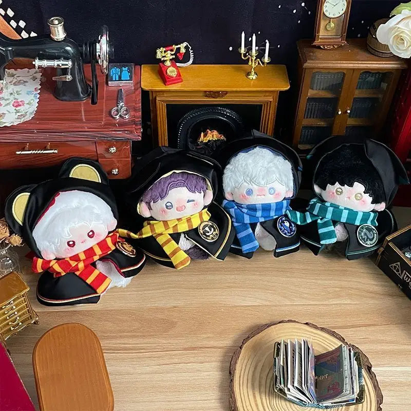 10cm Cotton Doll Academy Magic Cloak Series Doll Clothes Doll Doll Universal Kawaii Hooded Set Dress Up