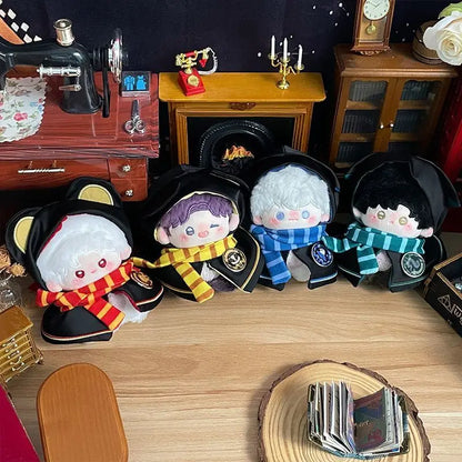 10cm Cotton Doll Academy Magic Cloak Series Doll Clothes Doll Doll Universal Kawaii Hooded Set Dress Up