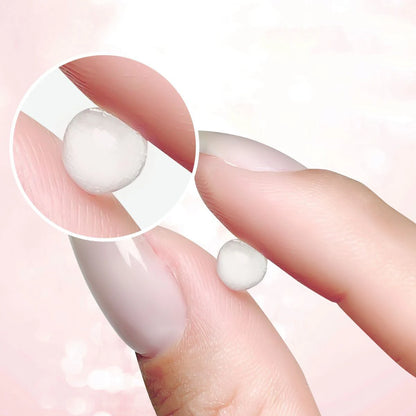 5ML Easy Stick Solid Nail Patch Gel No-Flowing Modelling Stick Tips Clear Nail Gel Gummy Adhesive Bond UV Nail Glue GY031&*