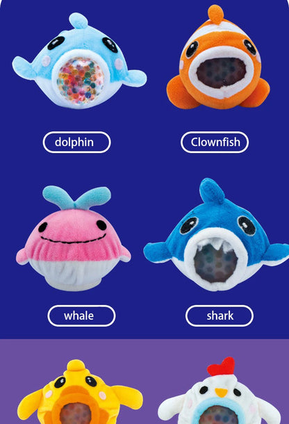 Plush Doll Pinch Fun Toy Creative Unique Stress Relieving Toy Pinch Ball Small Monster Gift