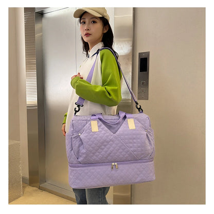 Large Capacity Travel Bags Luggage Organizer Bag Handbag Waterproof Portable Foldable Travel Clothes Storage Bag Shoulder Bags