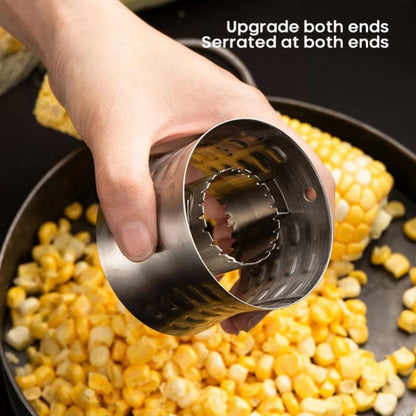 Stainless Steel Corn Peeler Rotating Corn Artifact Creative Corn Peeler Stonego Kitchen Gadgets