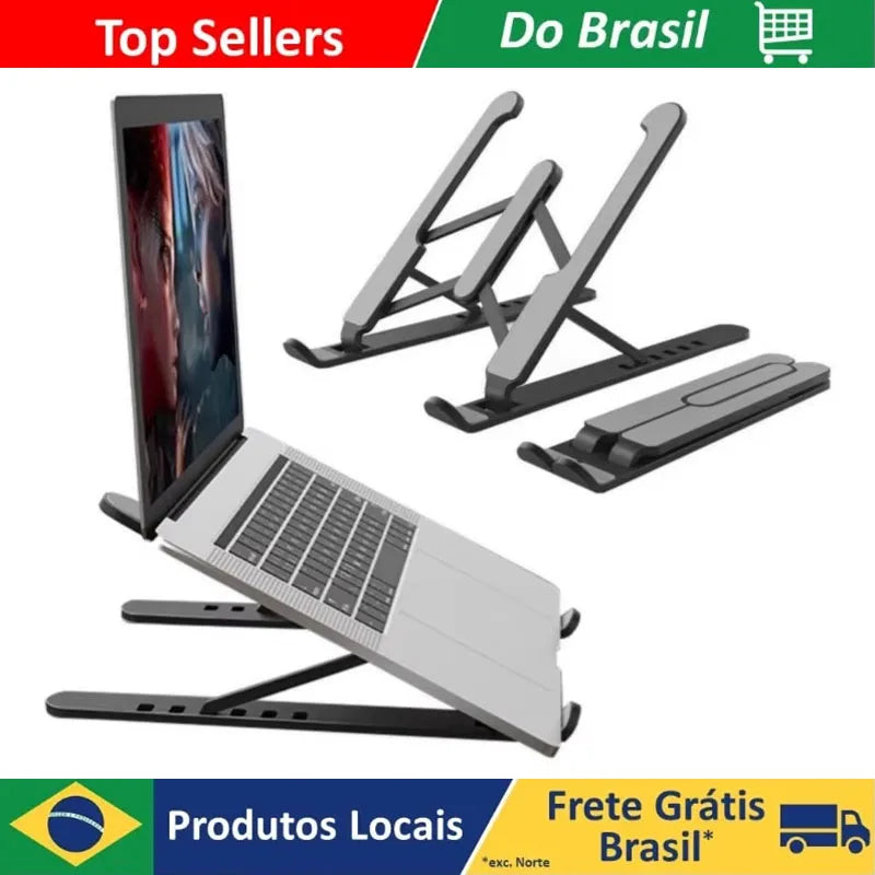 Laptop Stand Folding Portable Notebook Support Laptop Base Adjustable Riser Laptop & Tablet Holder Accessories