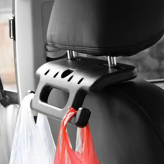 Car Seat Headrest Hanger For Backbag Hand Bags Storage Bag Auto Hook Old Man Child Safety Armrest Grab Bar Safety Holder Hook