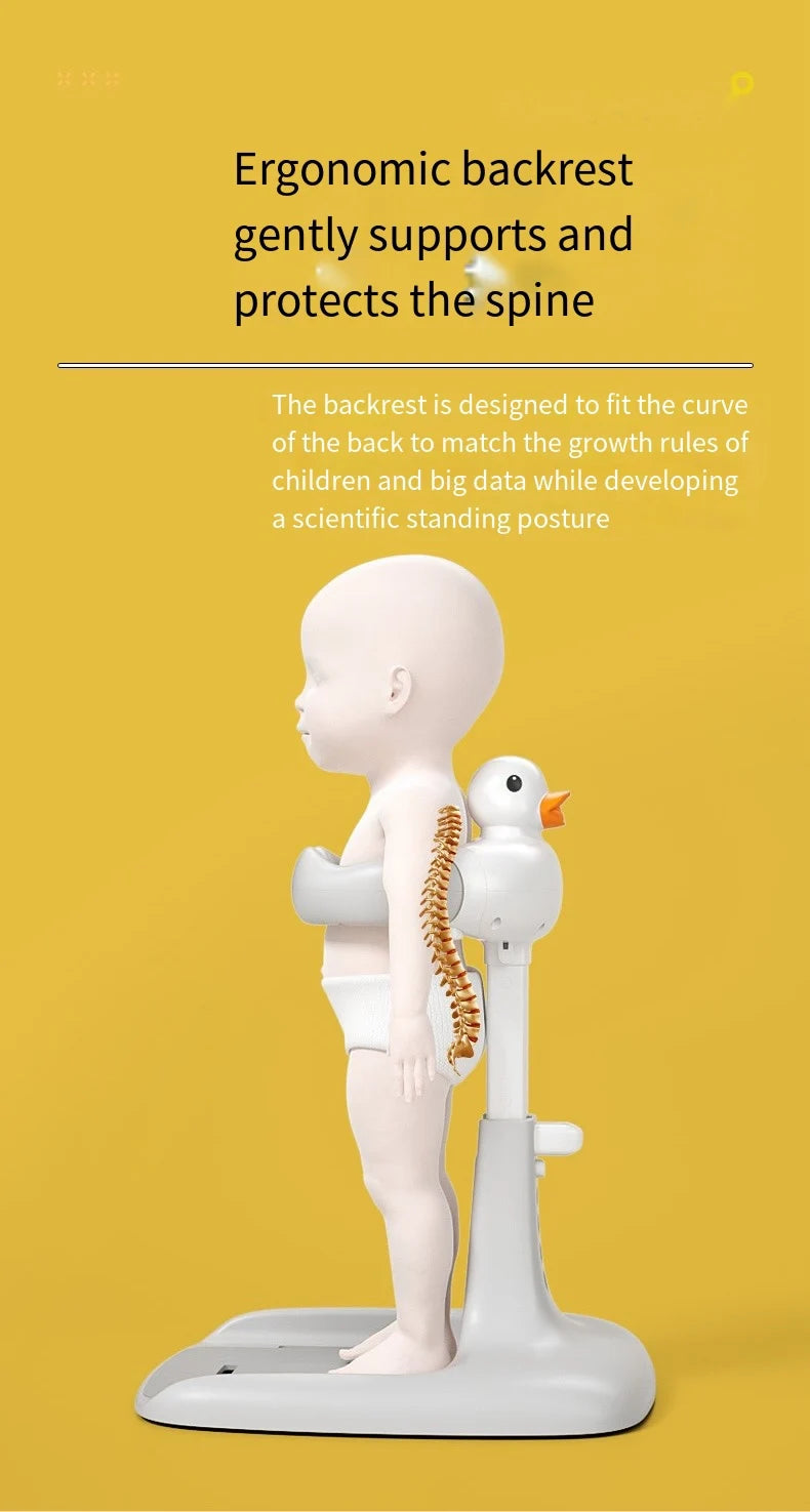 Baby standing bath device Adjustable folding children's bath tub wash butt bath stand