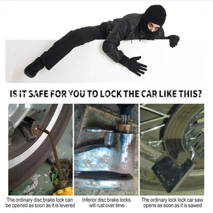 Smart Fingerprint Disc Brake Lock Anti-theft Bluetooth Electric Lock Waterproof for Motorbike Bicycle