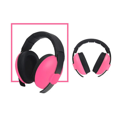 Baby Ear Protection Noise Cancelling Headphones 2-in-1 Convertible Design Noise Reduction Earmuffs for Infant Improves Sleep
