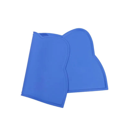 Silicone Pet Feeding Dog Cat Bowl Food Mat Non-Stick Waterproof Pet Food Feeding Pad Puppy Feeder Tray Water Cushion Placemat