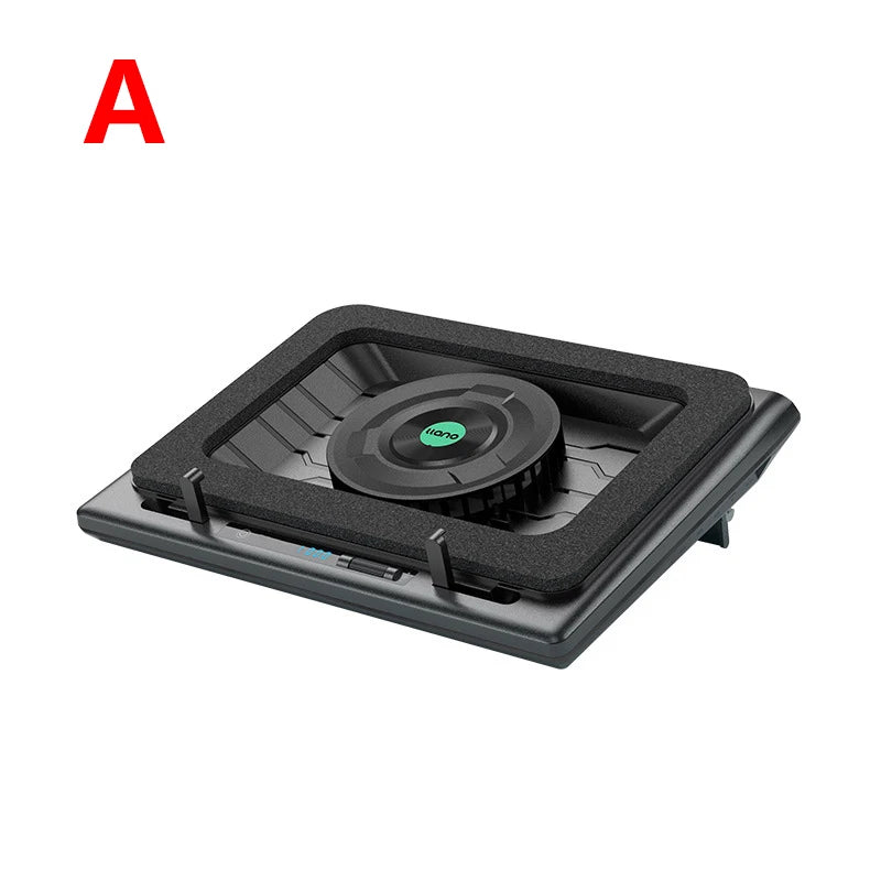 Gaming Laptop Cooling Pad, Laptop Cooling Stand with 5.5inch External Cooling Fan, Rapid Cooling Laptop 15.6-21inch