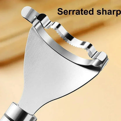 Stainless Steel Corn Planer Home Corn Peeler with Ergonomic Handle Convenient Corn Stripper Thresher Corn Cutter Kitchen Gadgets