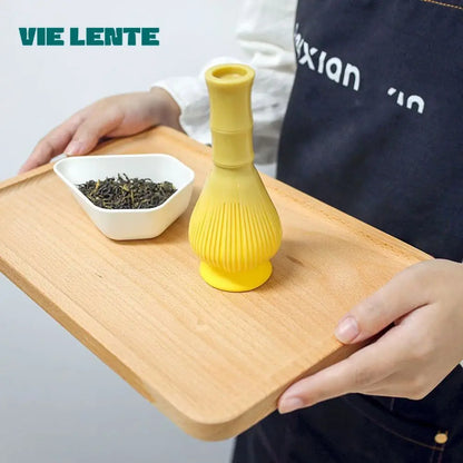 Matcha Green Tea Brushes Traditional Matcha Whisk Reusable Resin Matcha Whisk Chasen Dishwasher Safe Matcha Stirrer