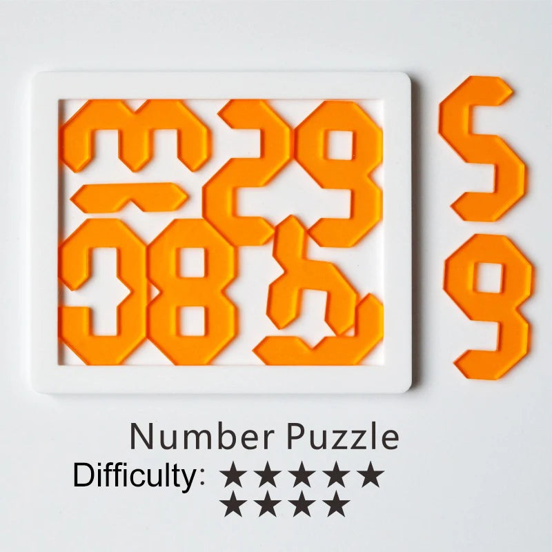 Difficult Puzzles Challenge Impossible Brain Burning Puzzles Adult Kid Fun Brainteasing Geometrical Shape Puzzle Game Toy