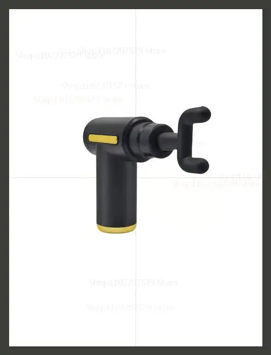 Portable Mini Electric Massager Gun for Body Deep Tissue Muscle Relaxation With LED Touch Screen 4Replaceable Massage Head