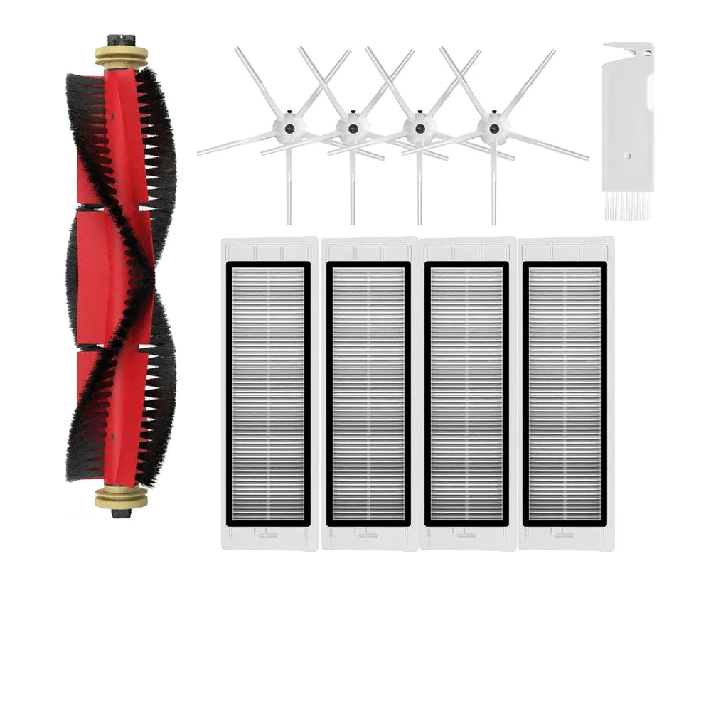 Compatible For Roborock S5 Max / S50 / S502 / S55 / S6 Pure / E4 Robot Vacuums Brush Filter Mop Part