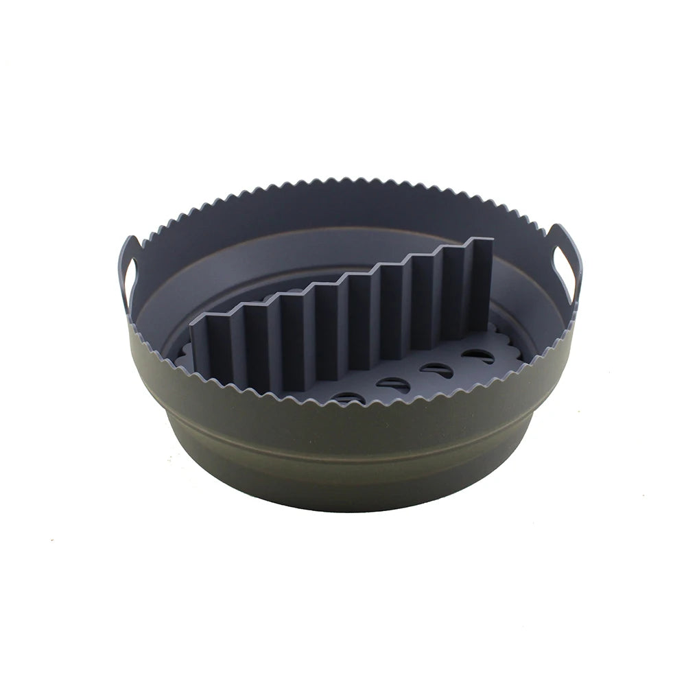 Food Safe Silicone Pot Air Fryer Liners Reusable Heat Resistant reasonable price eazy clean air fryer silicone liners