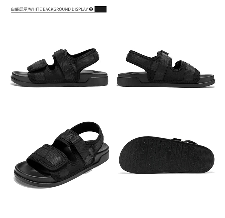 Sandals for men summer breathable cooldown men's outdoor sports leisure soft sole anti slip water wading outdoor beach shoes