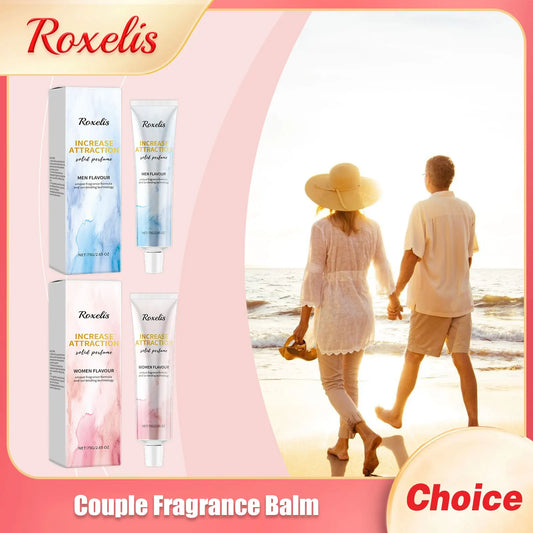 Couple Fragrance Solid Balm Improve Dryness Deep Moisturize Long Lasting Scent Daily Dating Portable Citrus Hand Fragrance Cream