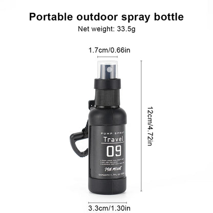 50/80ml Travel Bottle Leak Proof Outdoor Camping Trip Spray Bottle Alcohol Dispenser Leak Proof Portable Spray Bottle