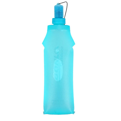 Water Bottle TPU Folding Soft Flask Sport Water Bottle Water Bag Collapsible Drink Water Bottle Water Bag Running Camping Hiking